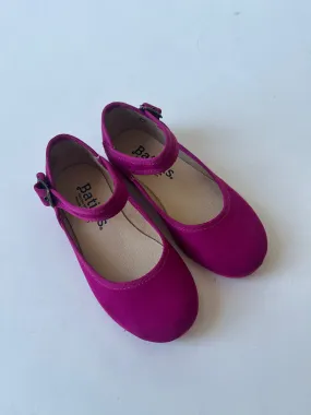19150 Fuschia mary jane with ankle strap
