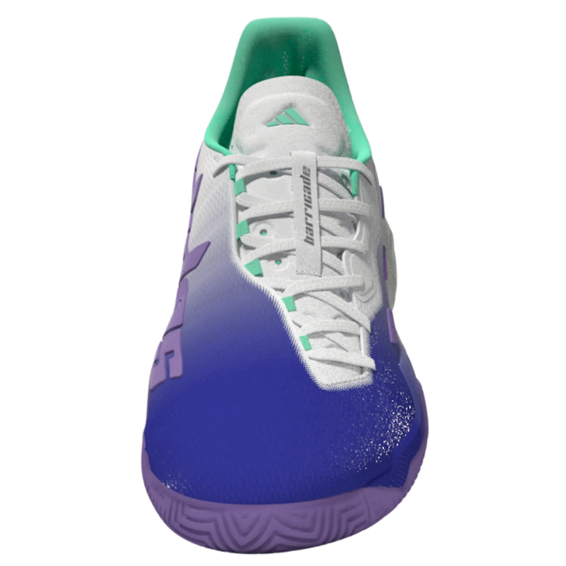 Adidas Performance Barricade Womens Tennis Shoes - Light Blue/Violet Fusion/Purple Mint
