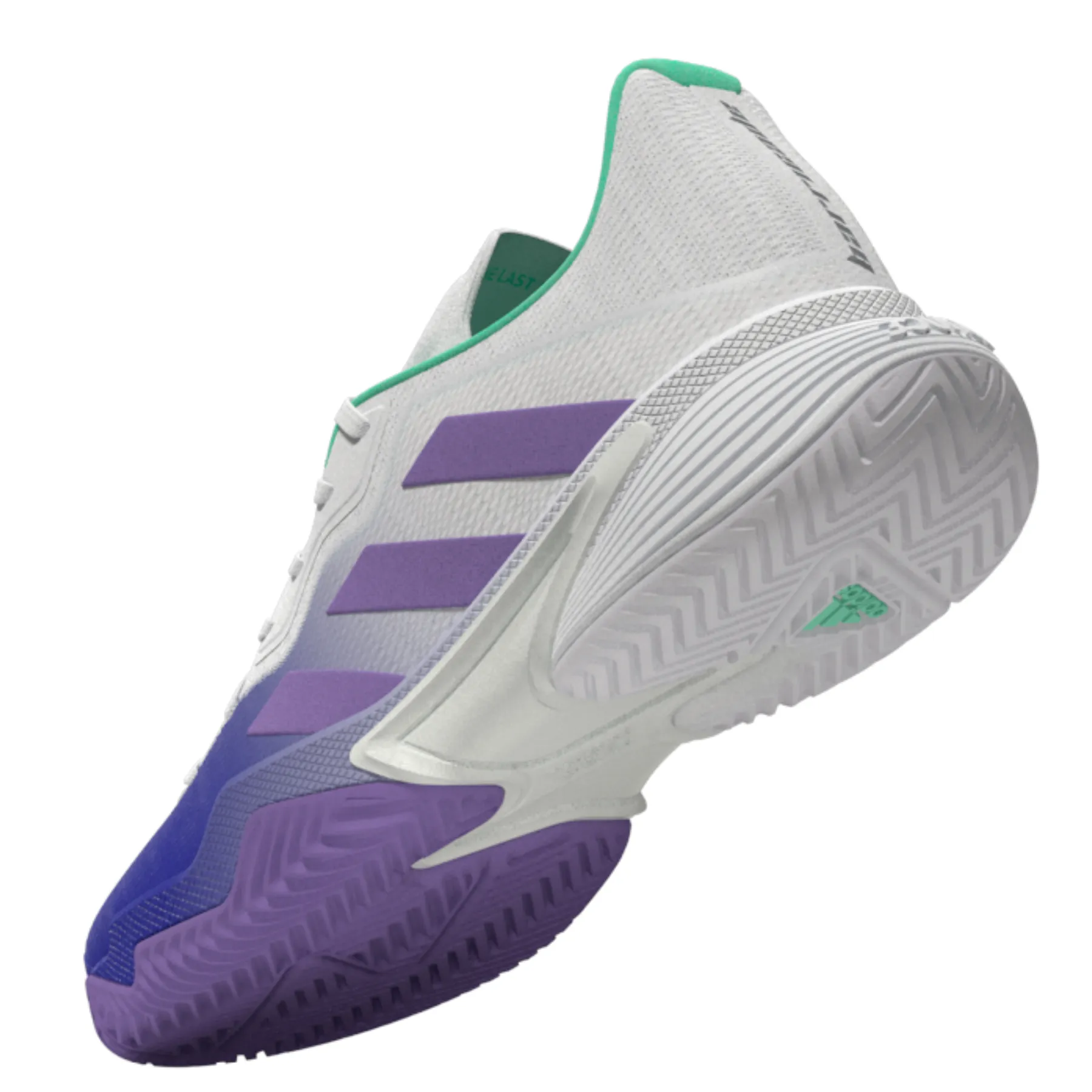 Adidas Performance Barricade Womens Tennis Shoes - Light Blue/Violet Fusion/Purple Mint
