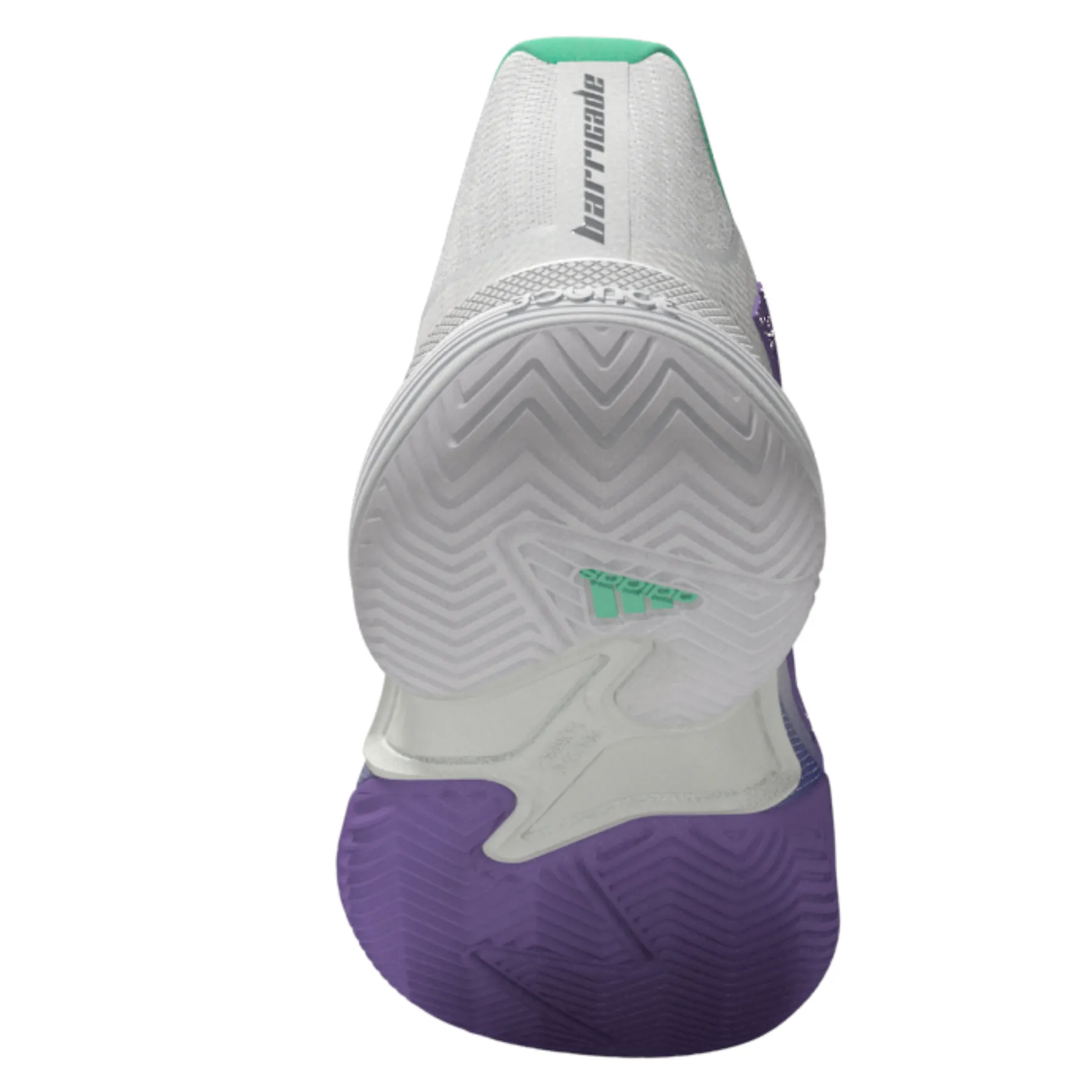 Adidas Performance Barricade Womens Tennis Shoes - Light Blue/Violet Fusion/Purple Mint