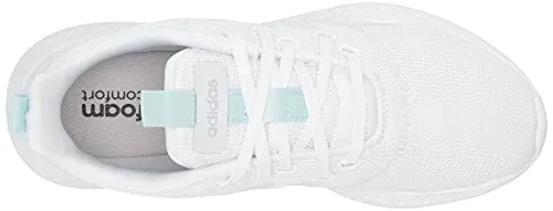 adidas Women's Puremotion Running Shoe, White/White/Halo Mint, 9.5