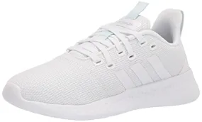 adidas Women's Puremotion Running Shoe, White/White/Halo Mint, 9.5