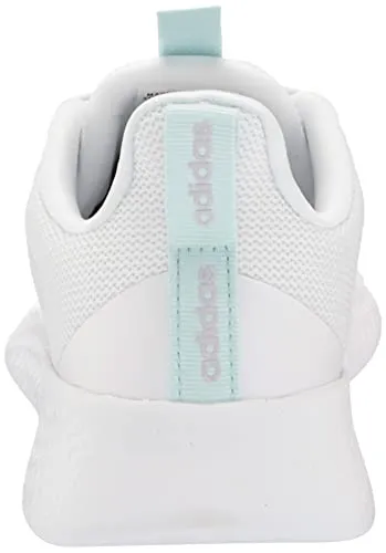 adidas Women's Puremotion Running Shoe, White/White/Halo Mint, 9.5