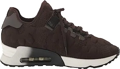 Ash Lift Flower Military Recycled Knit Lace Up Rounded Toe Trainers Sneakers
