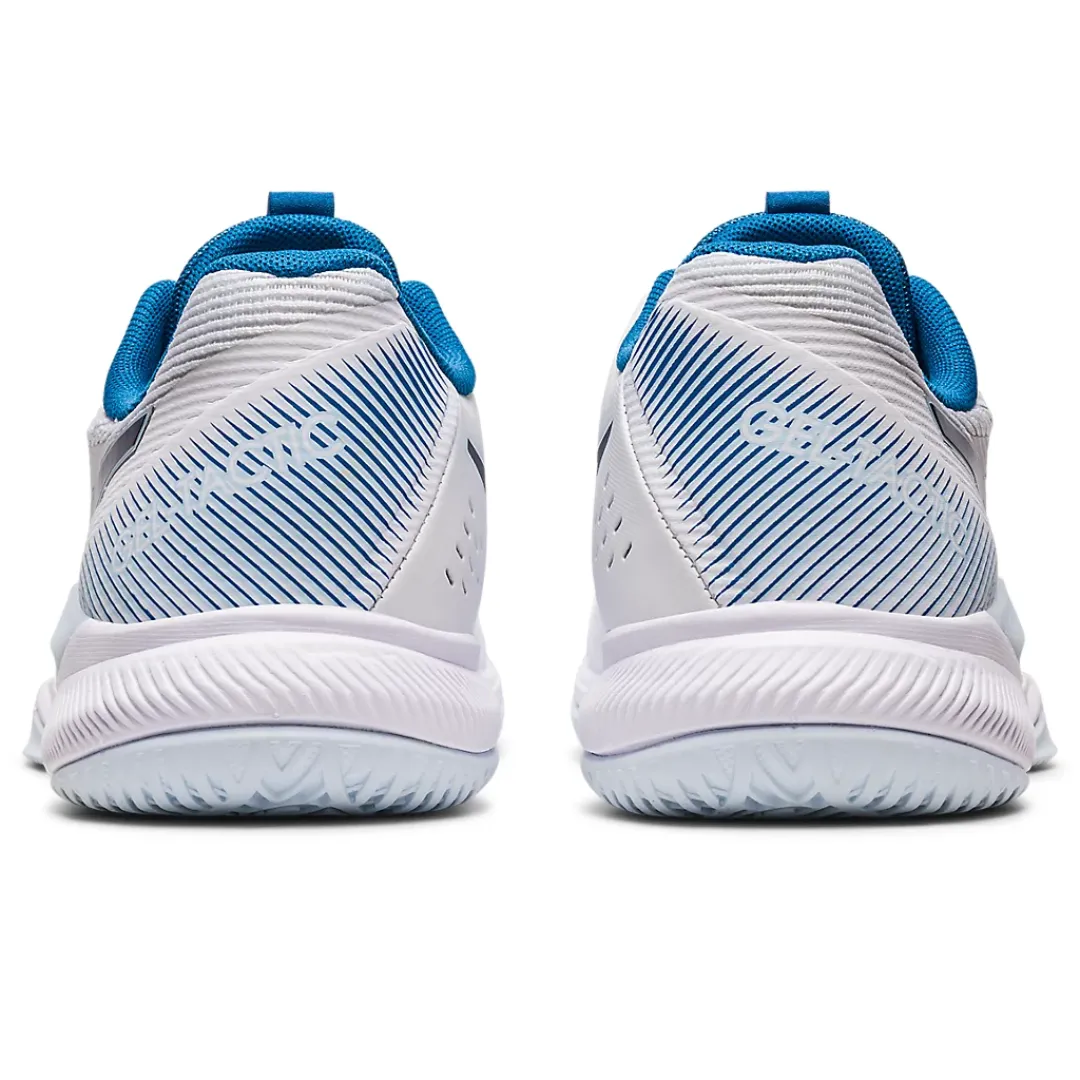 White/Indigo Blue Asics Gel Tactic Womens Tennis Shoes