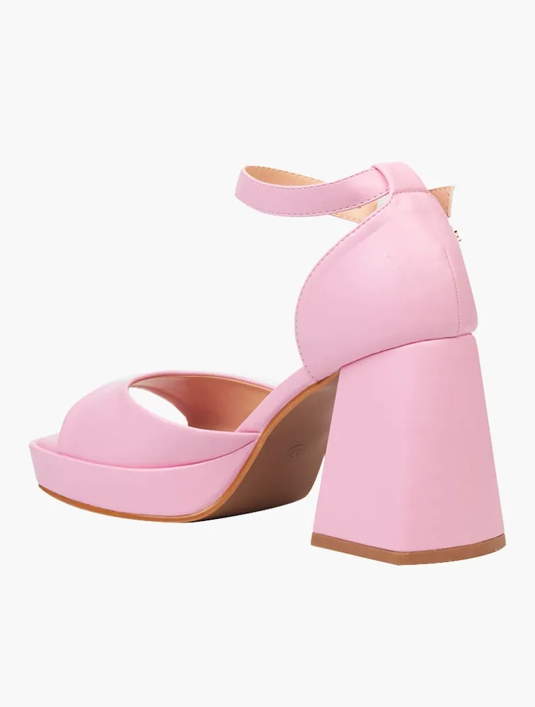 Barbie Pink Block Heels