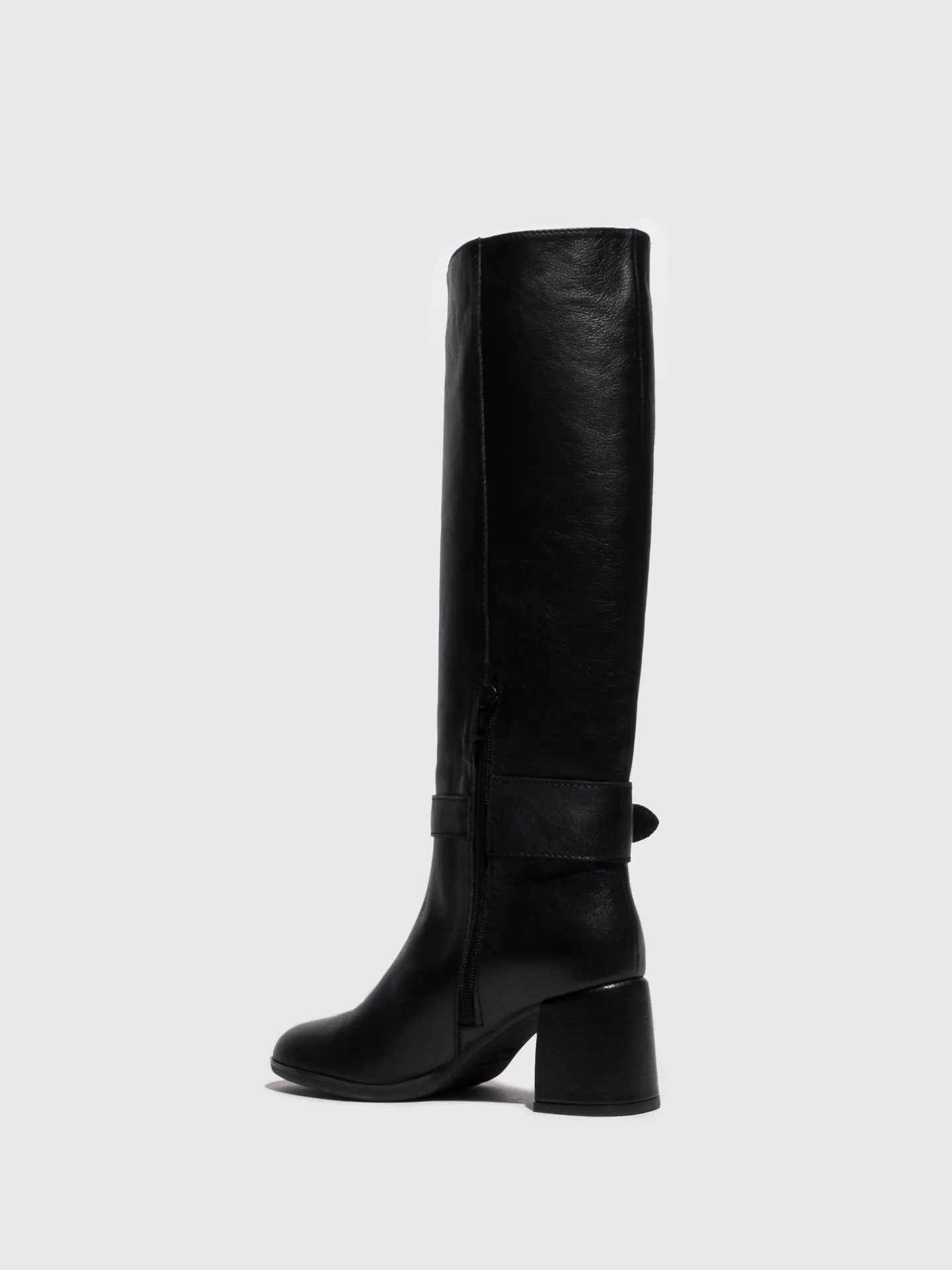 Black Knee-High Boots