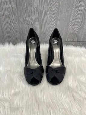 Black Shoes Heels Stiletto Mootsies Tootsies, Size 8.5