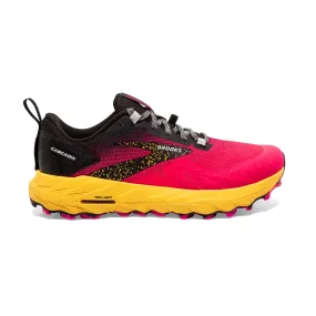 Brooks Womens Cascadia 17 Performance Running Shoes in Diva Pink