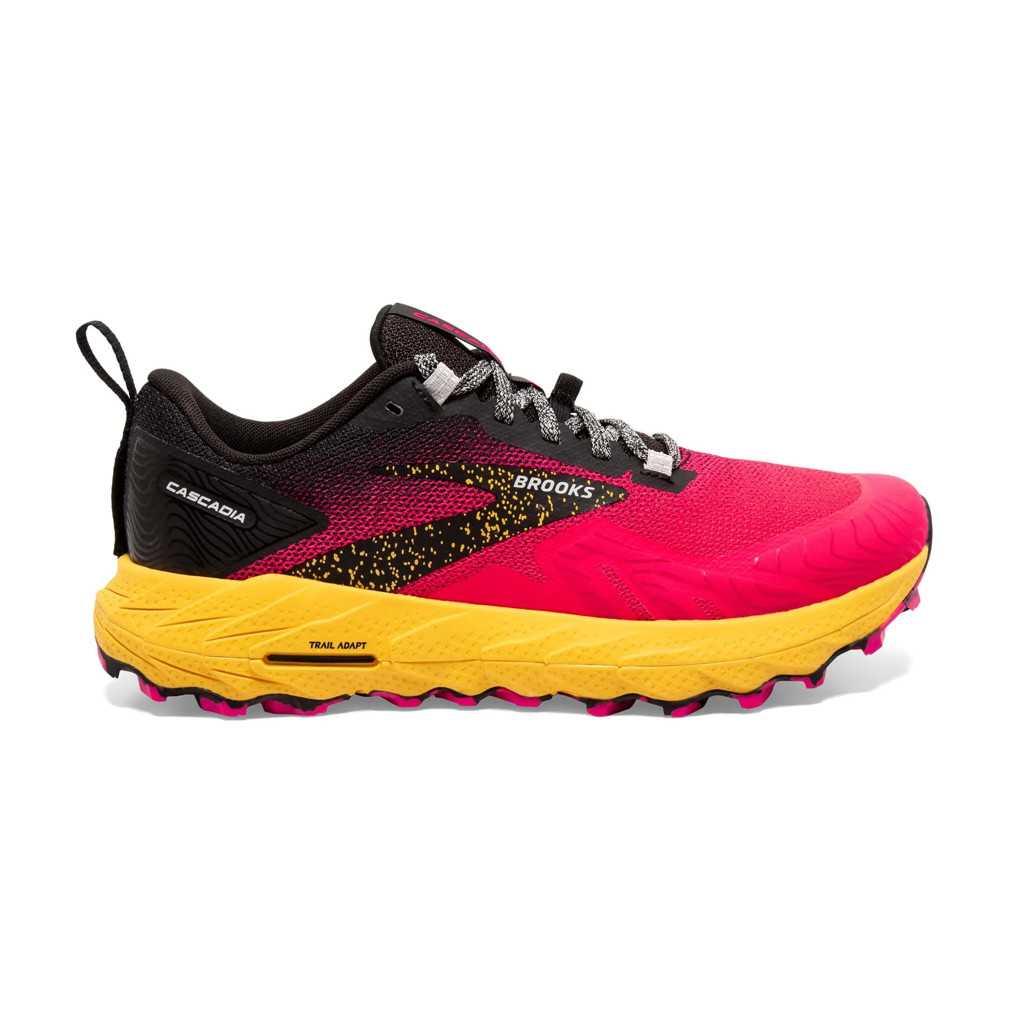 Brooks Womens Cascadia 17 Performance Running Shoes in Diva Pink