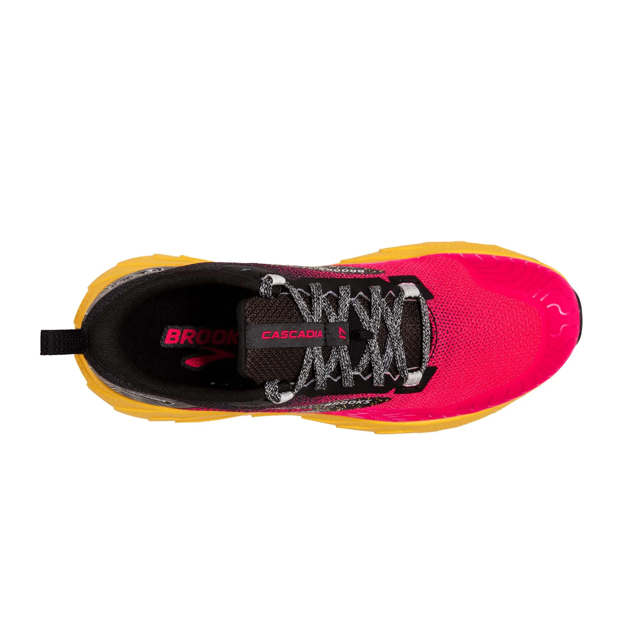 Brooks Womens Cascadia 17 Performance Running Shoes in Diva Pink