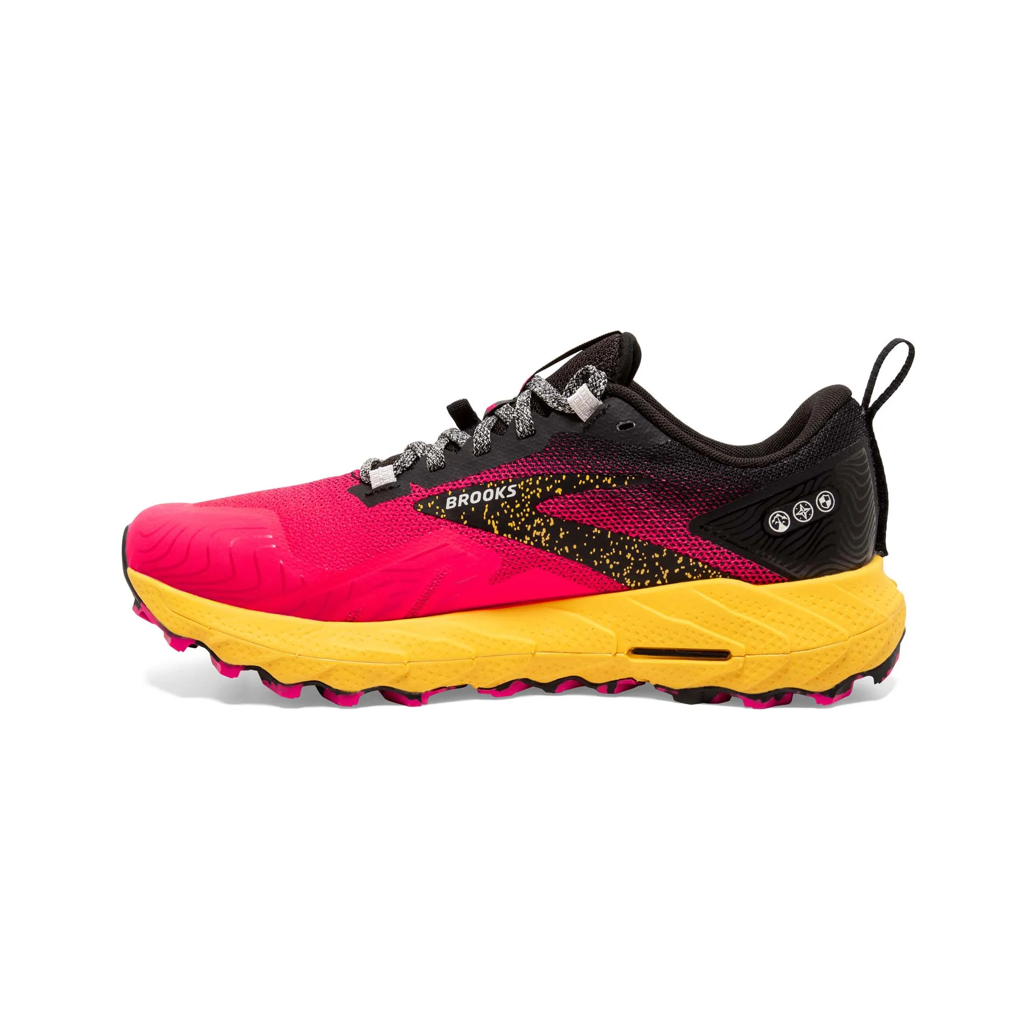 Brooks Womens Cascadia 17 Performance Running Shoes in Diva Pink