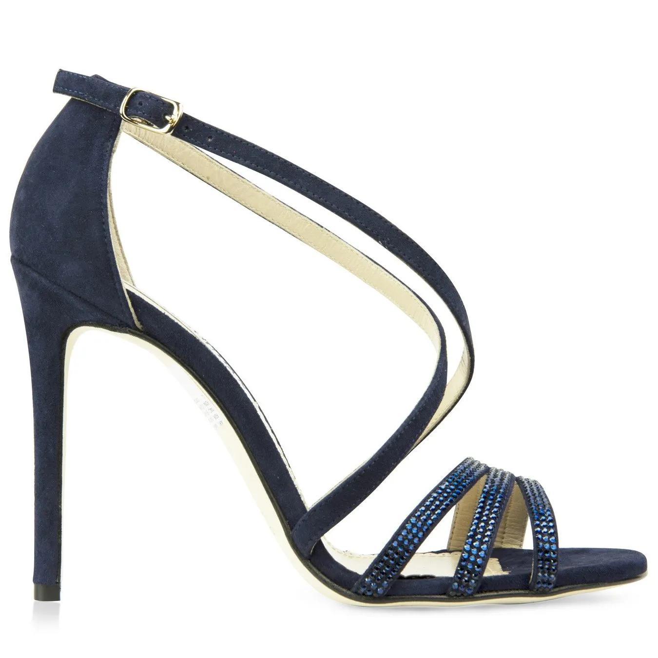 Cheryl High Heel Sandal- Navy