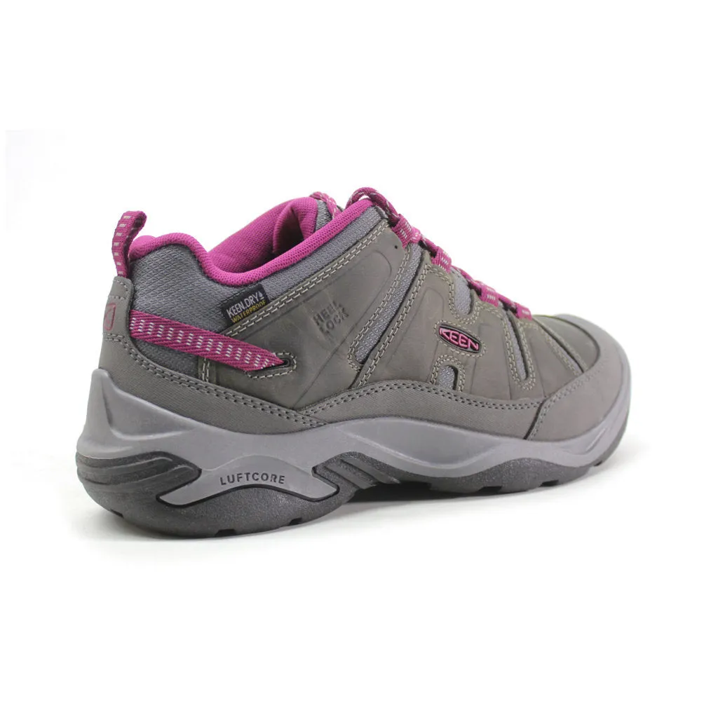 Circadia Leather And Mesh Women's Waterproof Hiking Sneakers