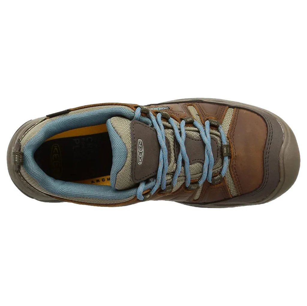 Circadia Leather And Mesh Women's Waterproof Hiking Sneakers