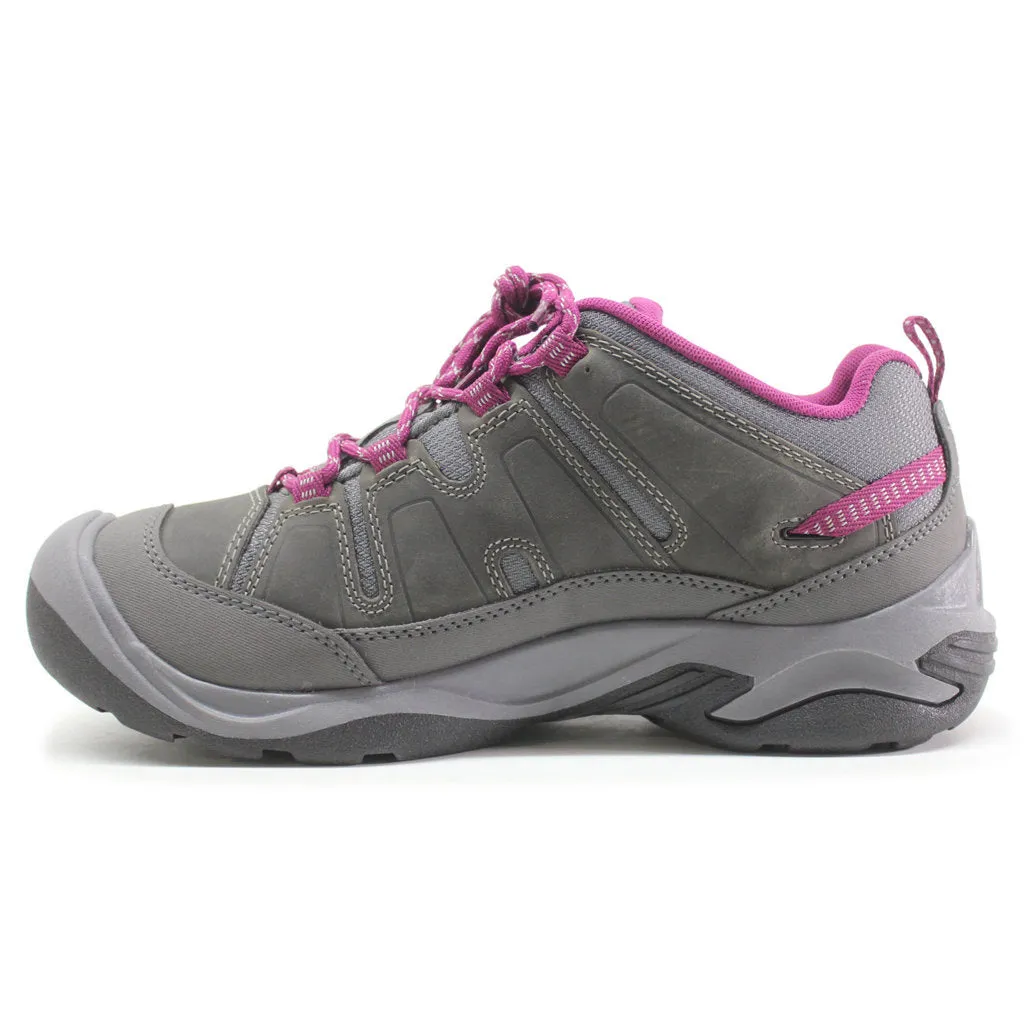 Circadia Leather And Mesh Women's Waterproof Hiking Sneakers