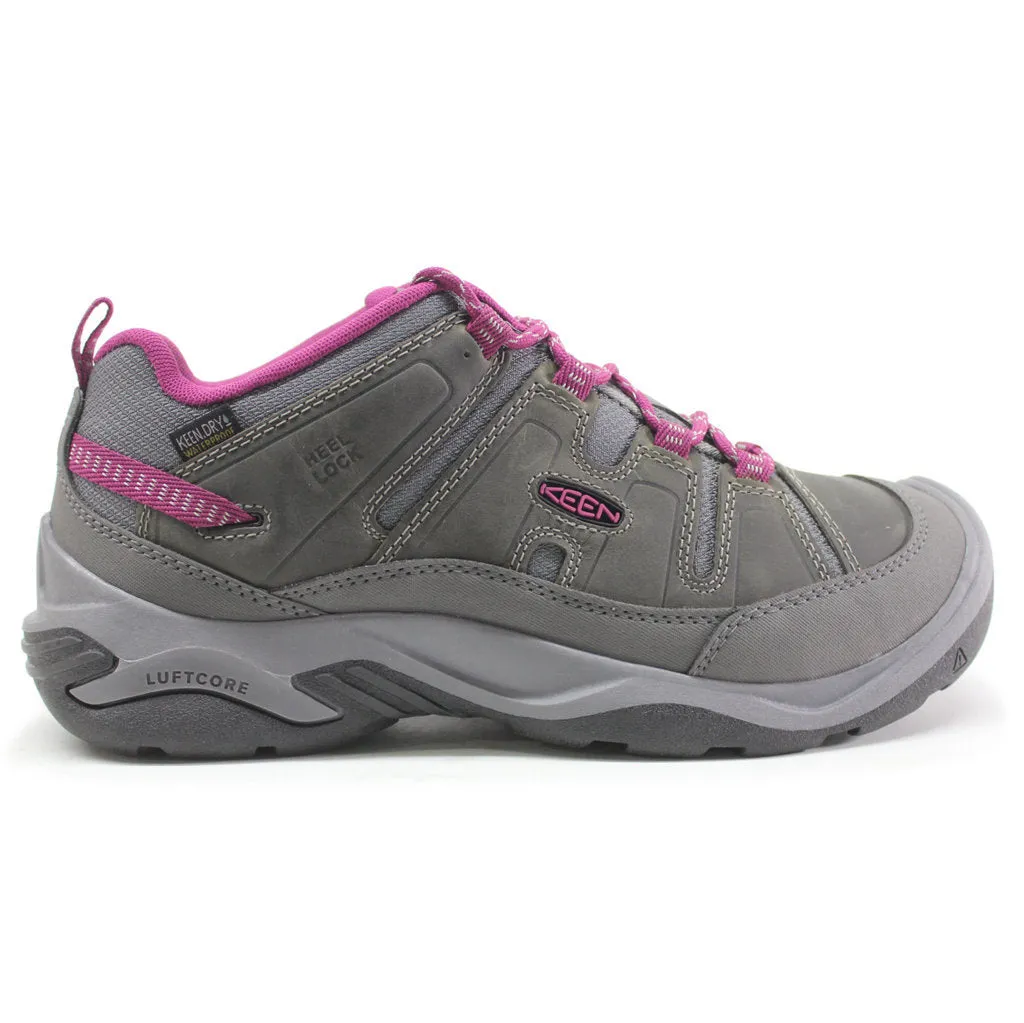 Circadia Leather And Mesh Women's Waterproof Hiking Sneakers