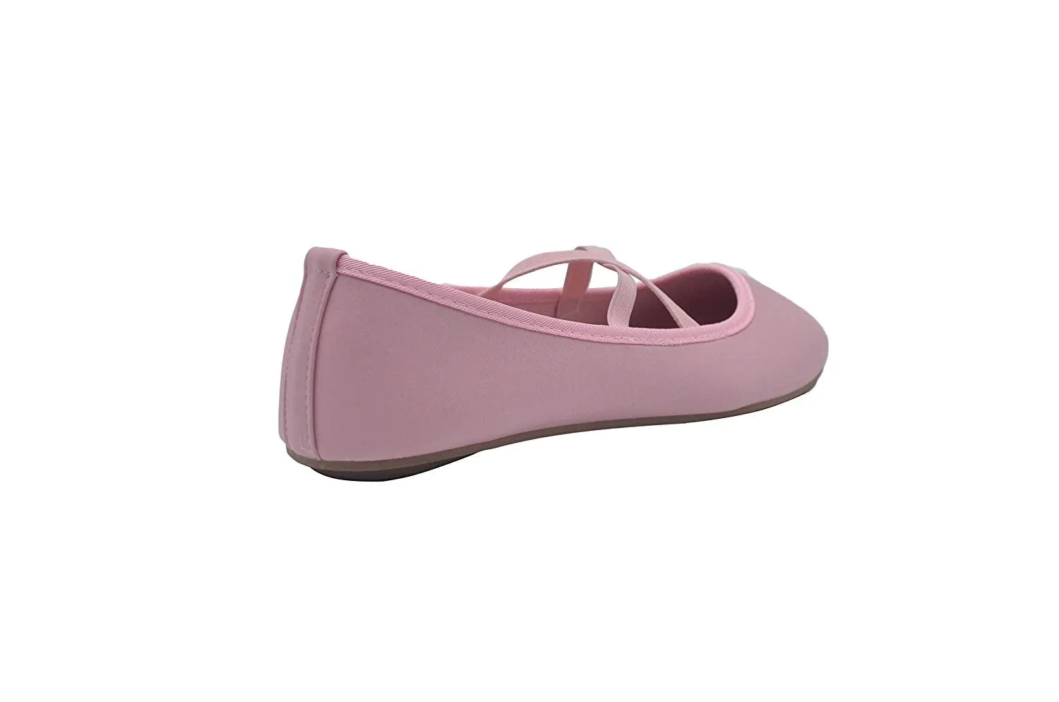Womens dELiAs Slip-On Ballet Flats with Elastic Straps - Comfortable and Stylish Footwear
