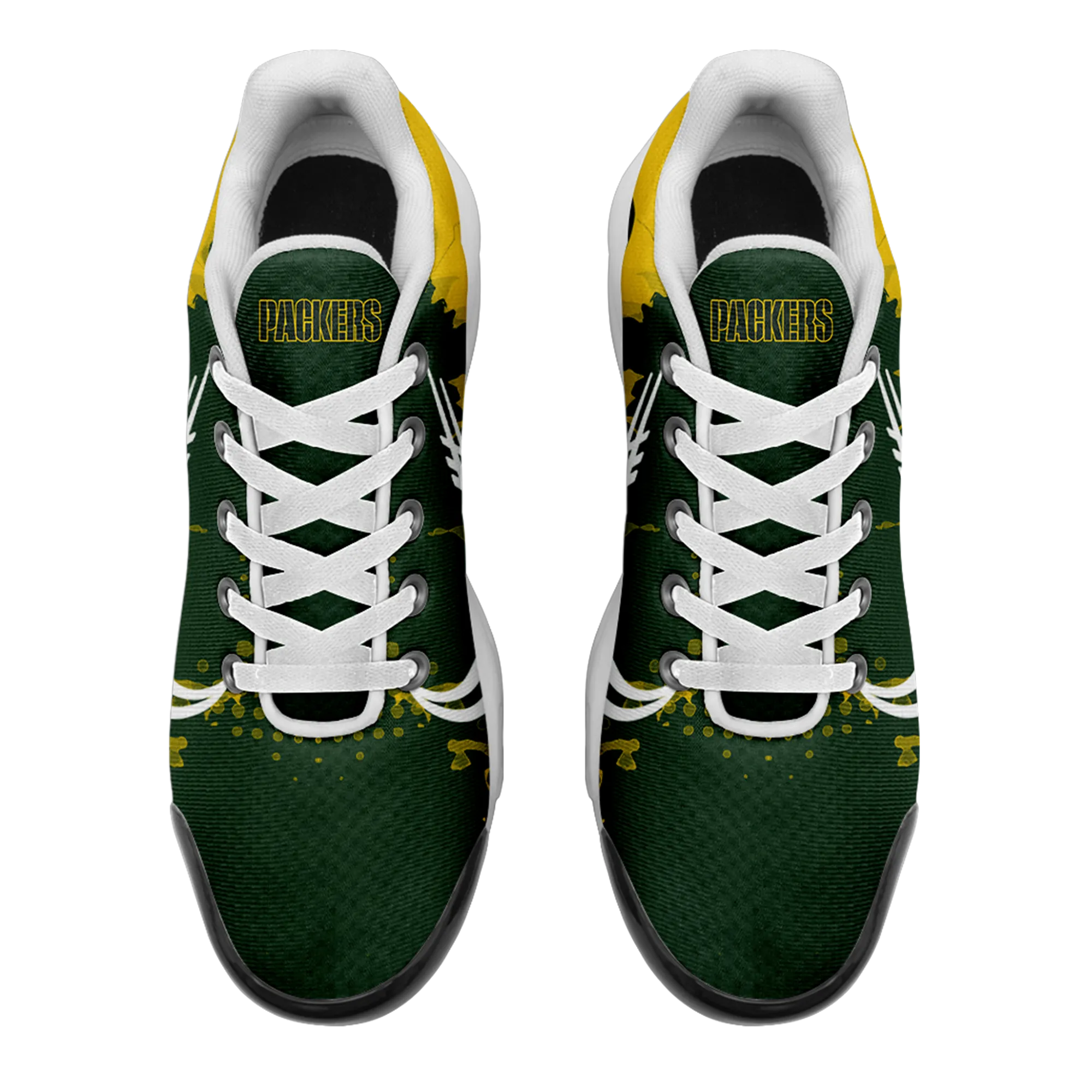 Green Bay Packers- Fashion Men/Women Sports Shoes Sports Wear Shoes NFL Game Comfortable and Breathable