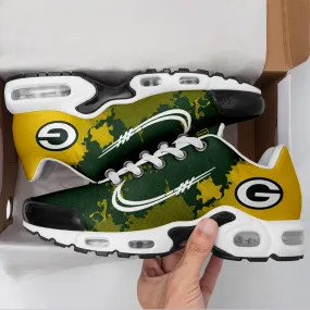 Green Bay Packers- Fashion Men/Women Sports Shoes Sports Wear Shoes NFL Game Comfortable and Breathable