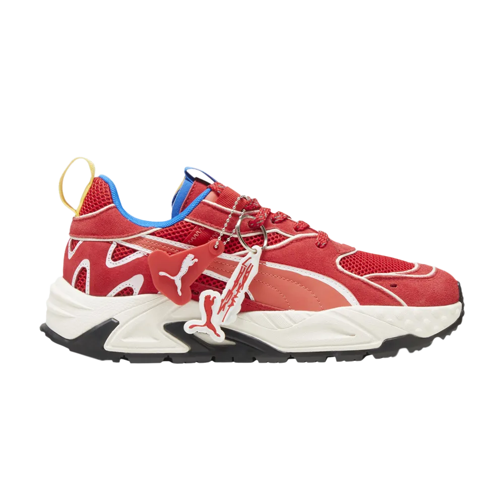 Joshua Vides x Scuderia Ferrari x RS-Trck Puma sneakers, red