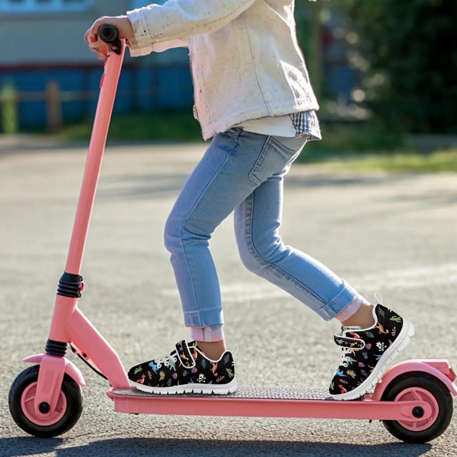 Kids Slip on Walking Shoes Athletic Sneakers for Girls Boys