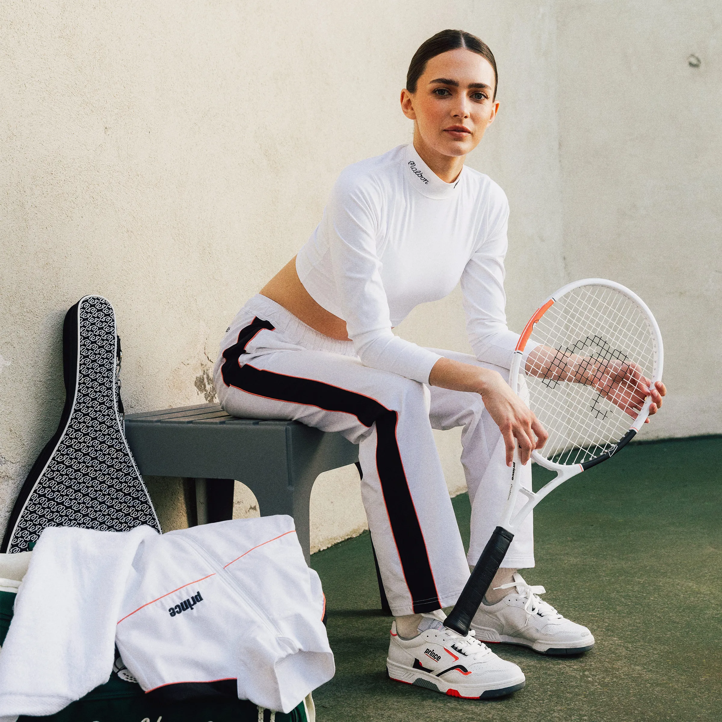 Prince x Malbon Womens Approach Golf Track Pants