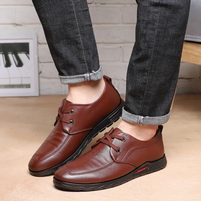 Men's Loafers Summer Fashion Men's Casual Leather Shoes