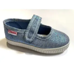Mermaid blue sparkle mary jane