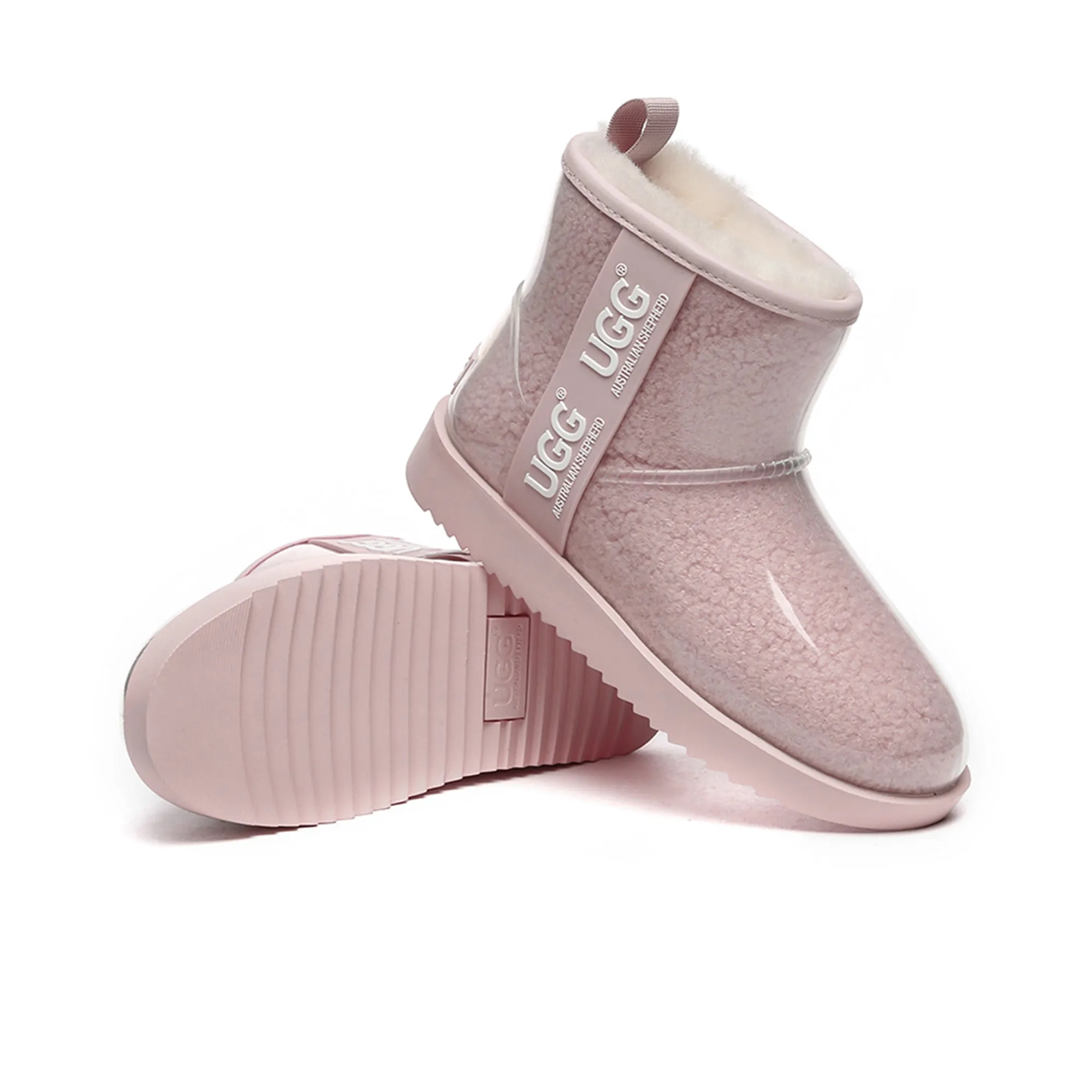Mini UGG Boots - Clear, Waterproof, and Durable