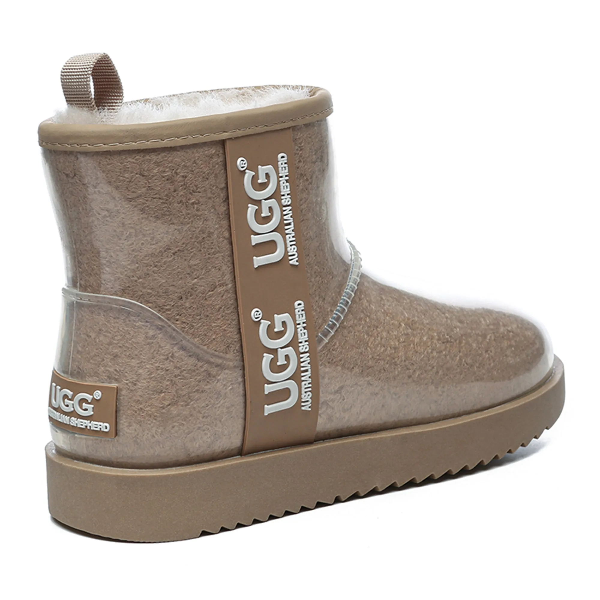 Mini UGG Boots - Clear, Waterproof, and Durable