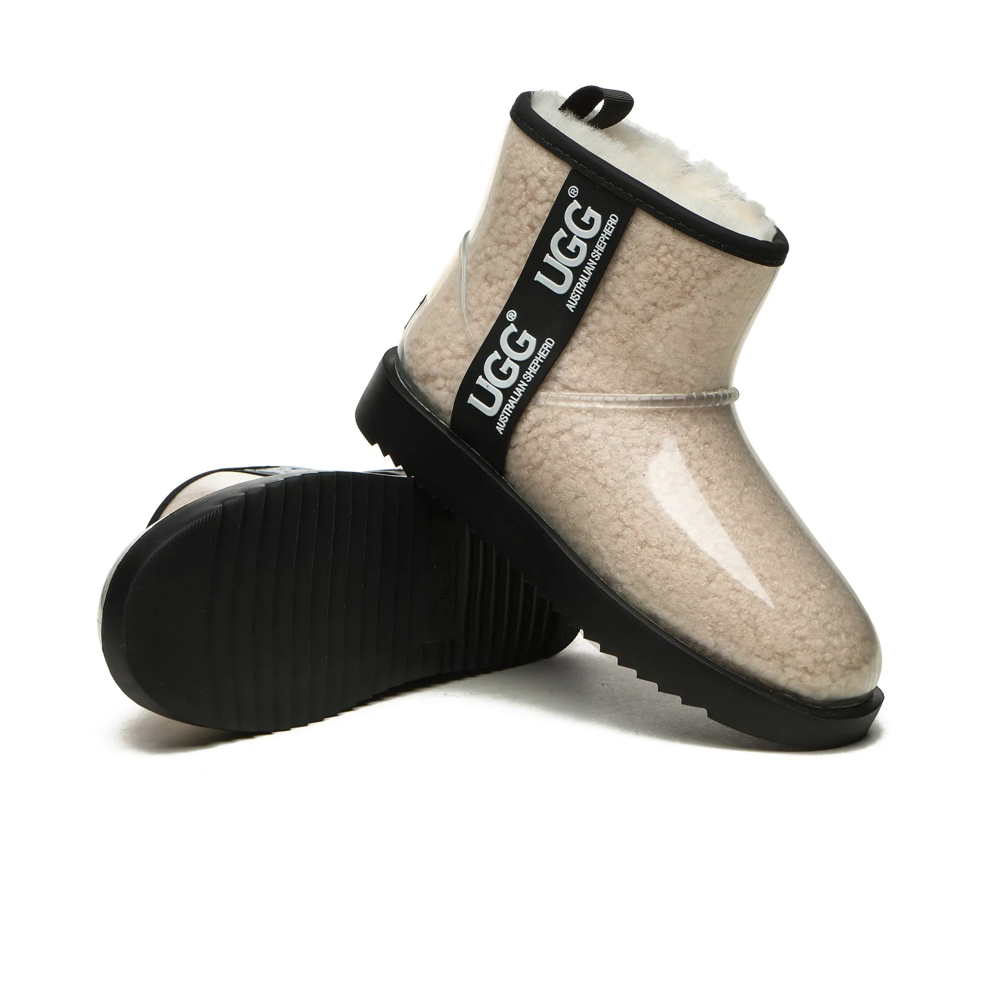 Mini UGG Boots - Clear, Waterproof, and Durable