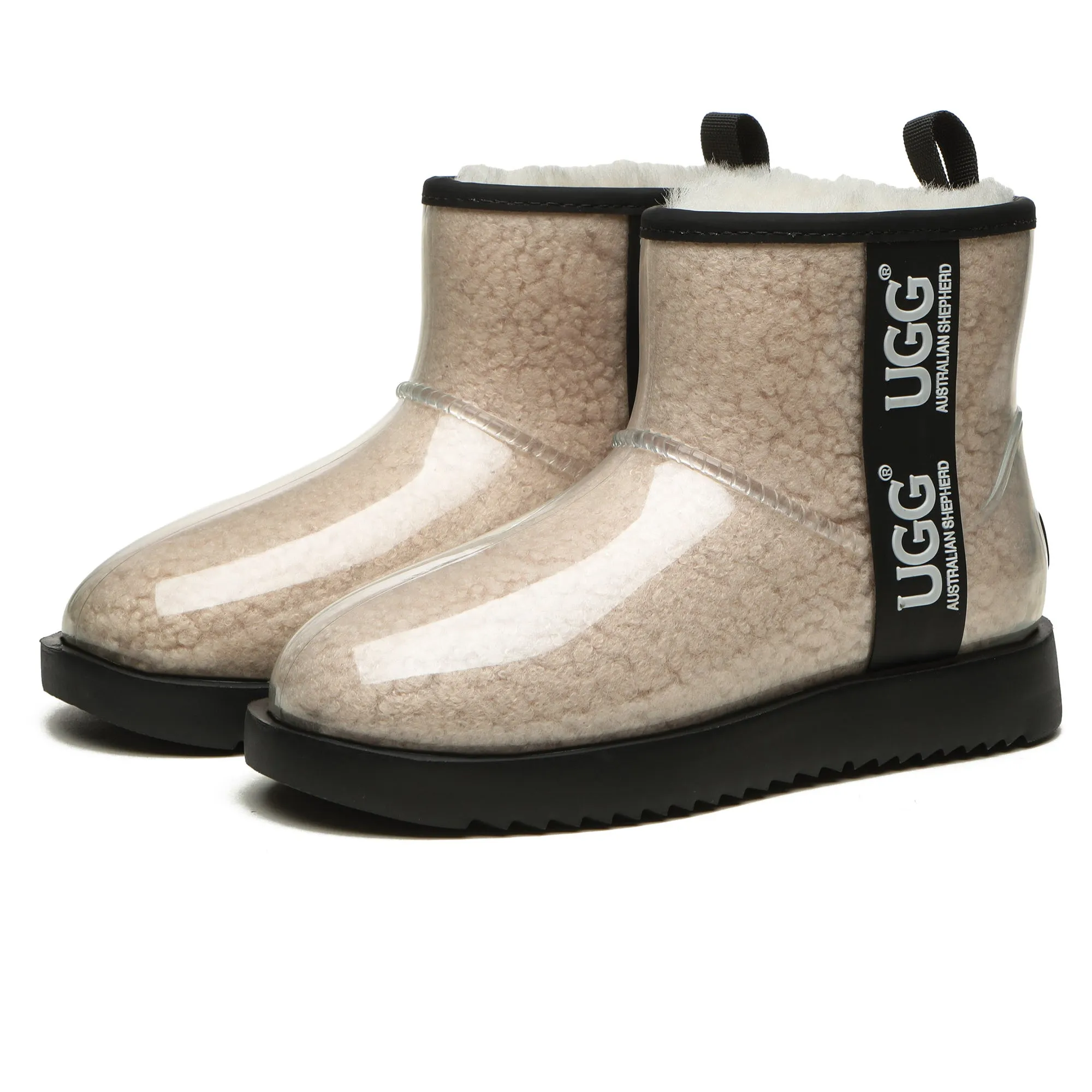 Mini UGG Boots - Clear, Waterproof, and Durable