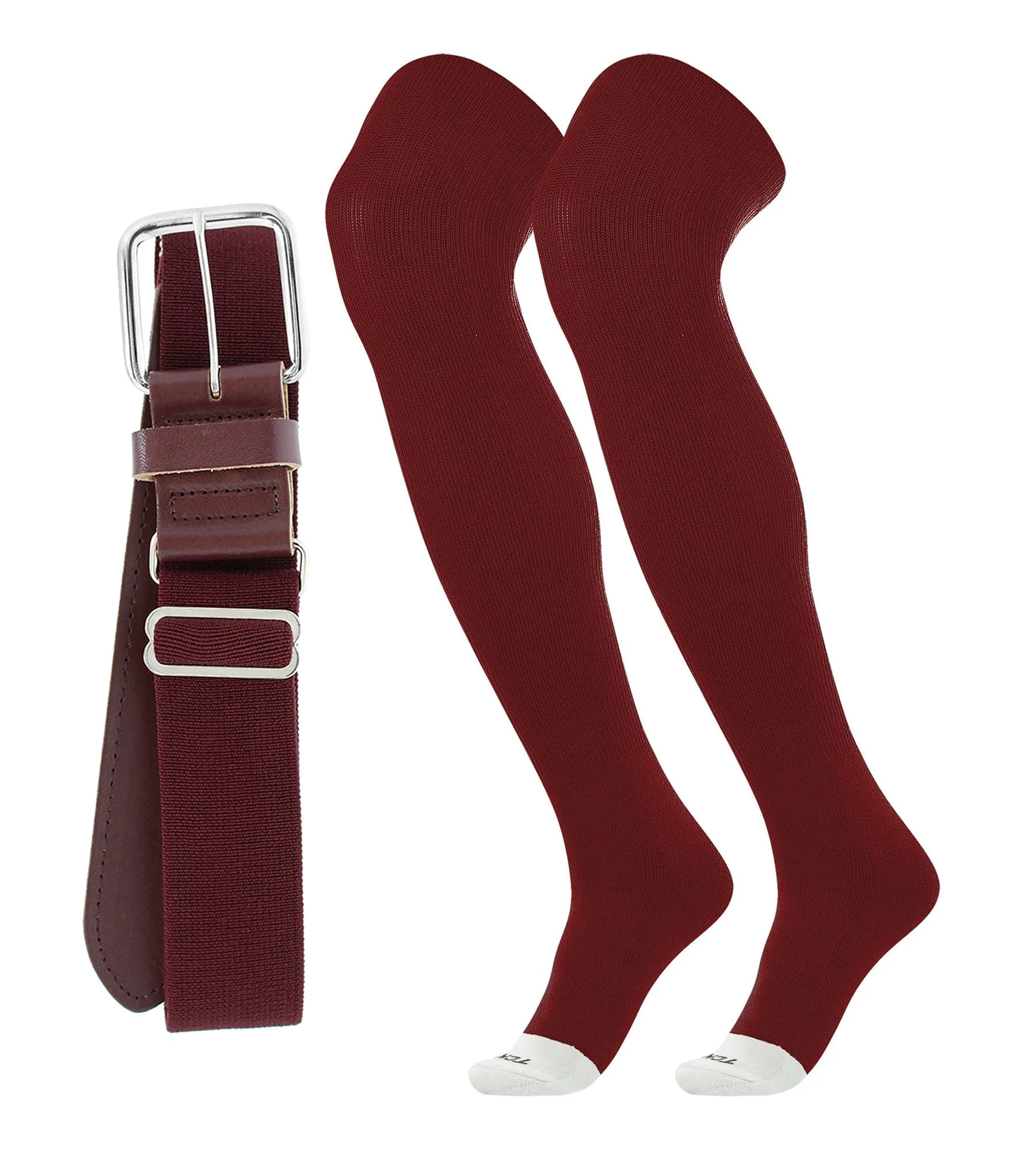 Pro Plus Performance Prosport Over the Knee Socks Belt Combo