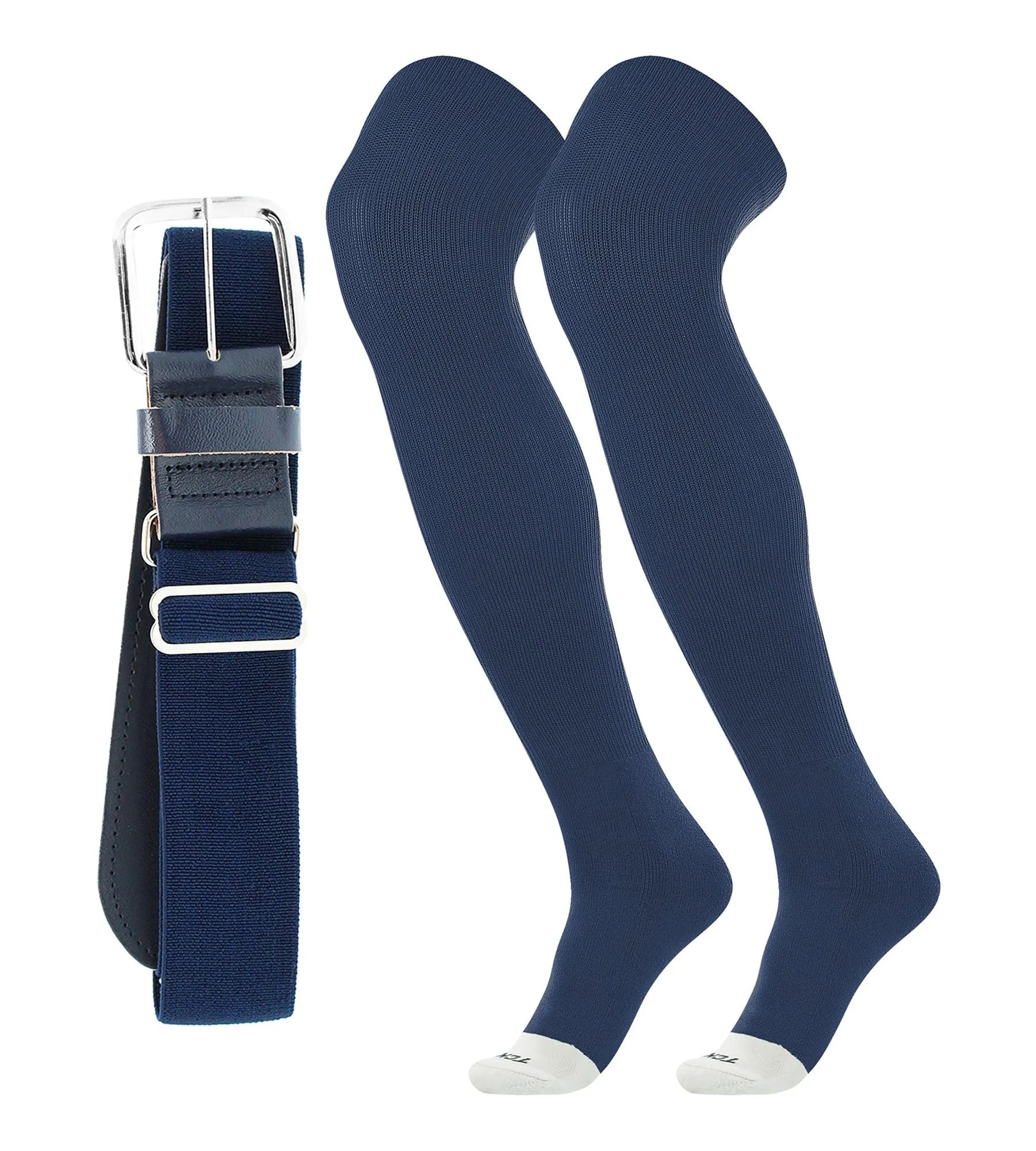 Pro Plus Performance Prosport Over the Knee Socks Belt Combo
