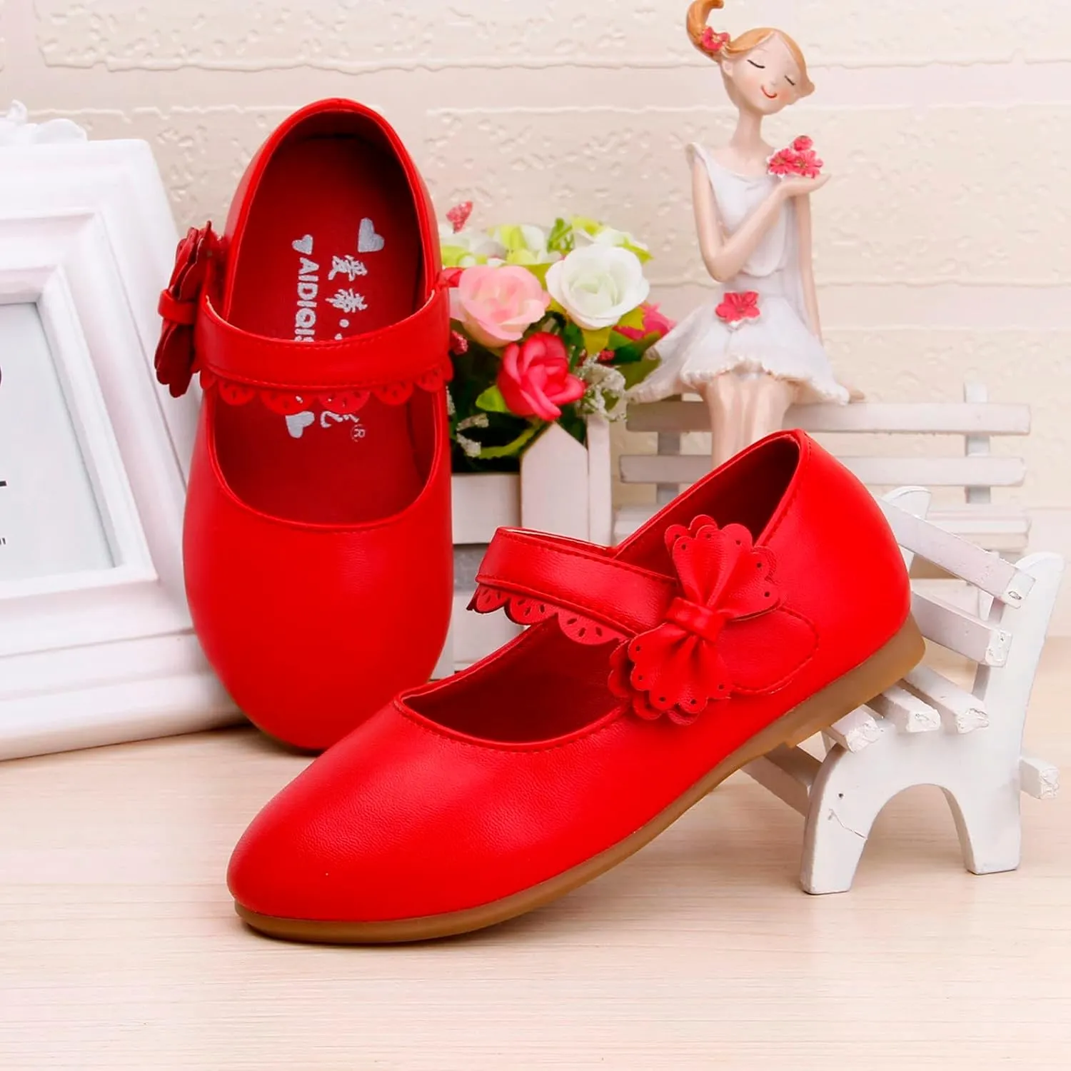 School Shoes for Girls Uniforms Dress Shoes Mary Jane Little Girls Leather Shoes Toddler Flats Dance Shoes