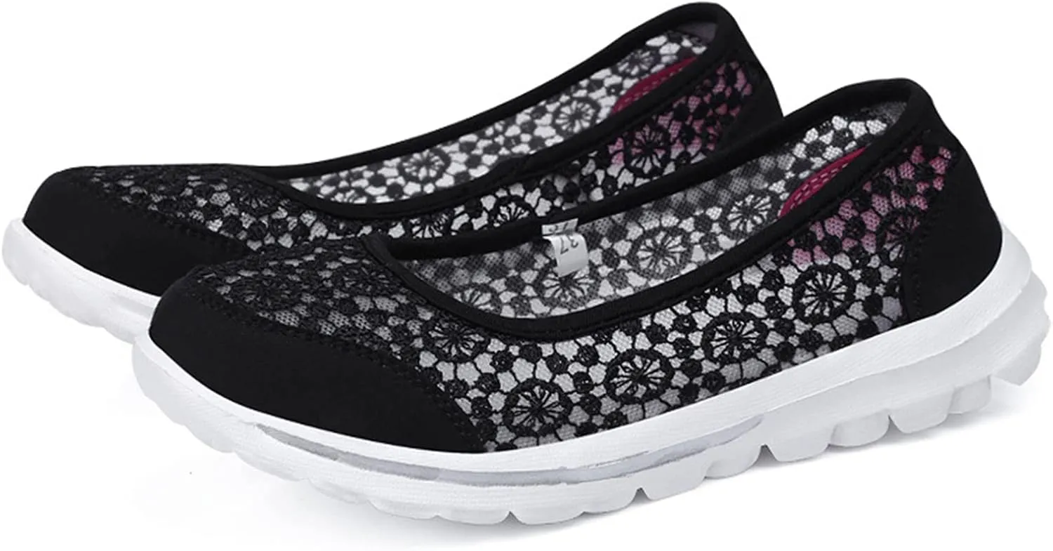 Summer Shoes Women Slip On Work Shoe Business Casual Shoe Dressy Walking Shoes Comfy Loafers Sneakers