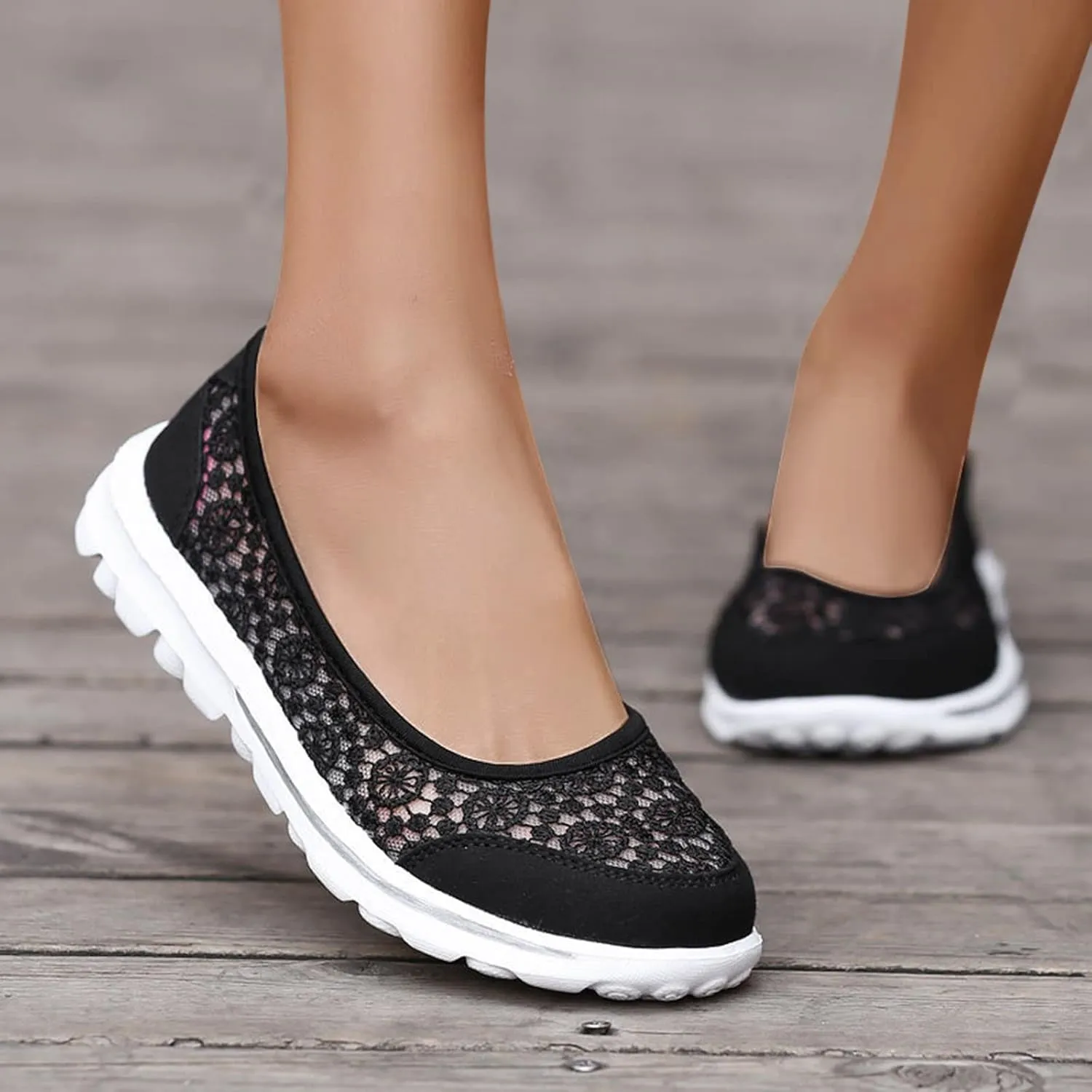 Summer Shoes Women Slip On Work Shoe Business Casual Shoe Dressy Walking Shoes Comfy Loafers Sneakers